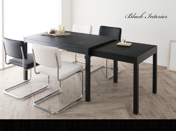 Slide Extension Dining Table Set