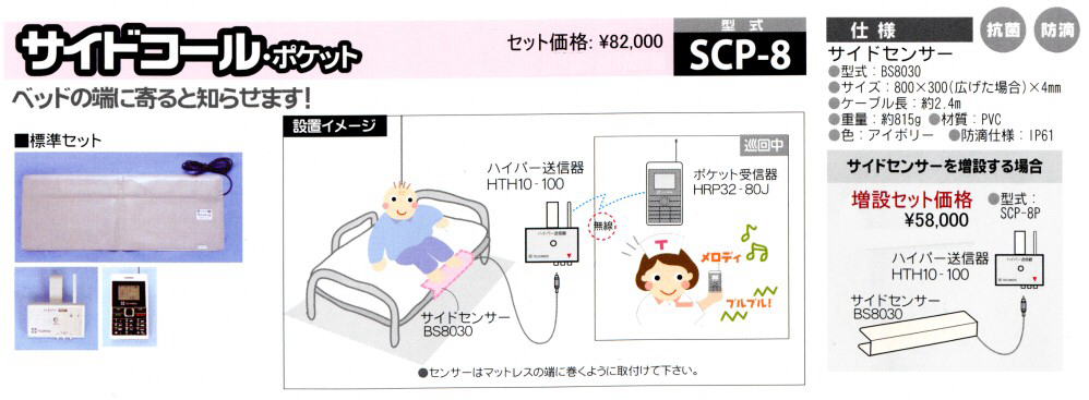 プレゼントを選ぼう！ 徘徊 防止 センサー サイドコールＣ ハイパー サイドセンサー ハイパー送信器 ハイパー受信器