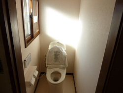 リビング 節水型トイレリフォーム
