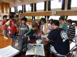 春日東小学校パパスアンドママスキャンプ