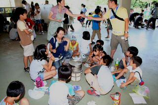 春日東小学校パパスアンドママスキャンプ